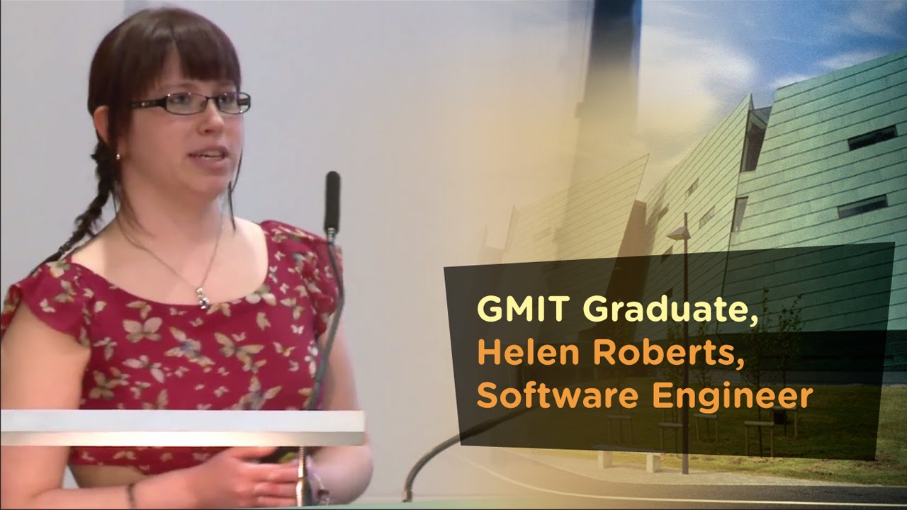 GMIT Graduate, Helen Roberts, Software Engineer