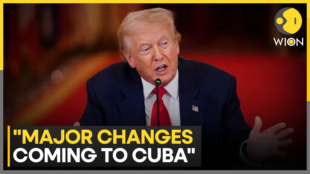 Donald Trump Hints at 'Friendly Takeover' of Cuba; Turns Pressure on Havana | WION