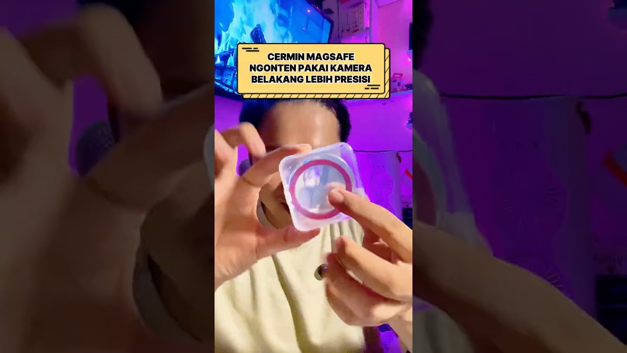 Cermin ajaib untuk ambil video pakai kamera belakang 
