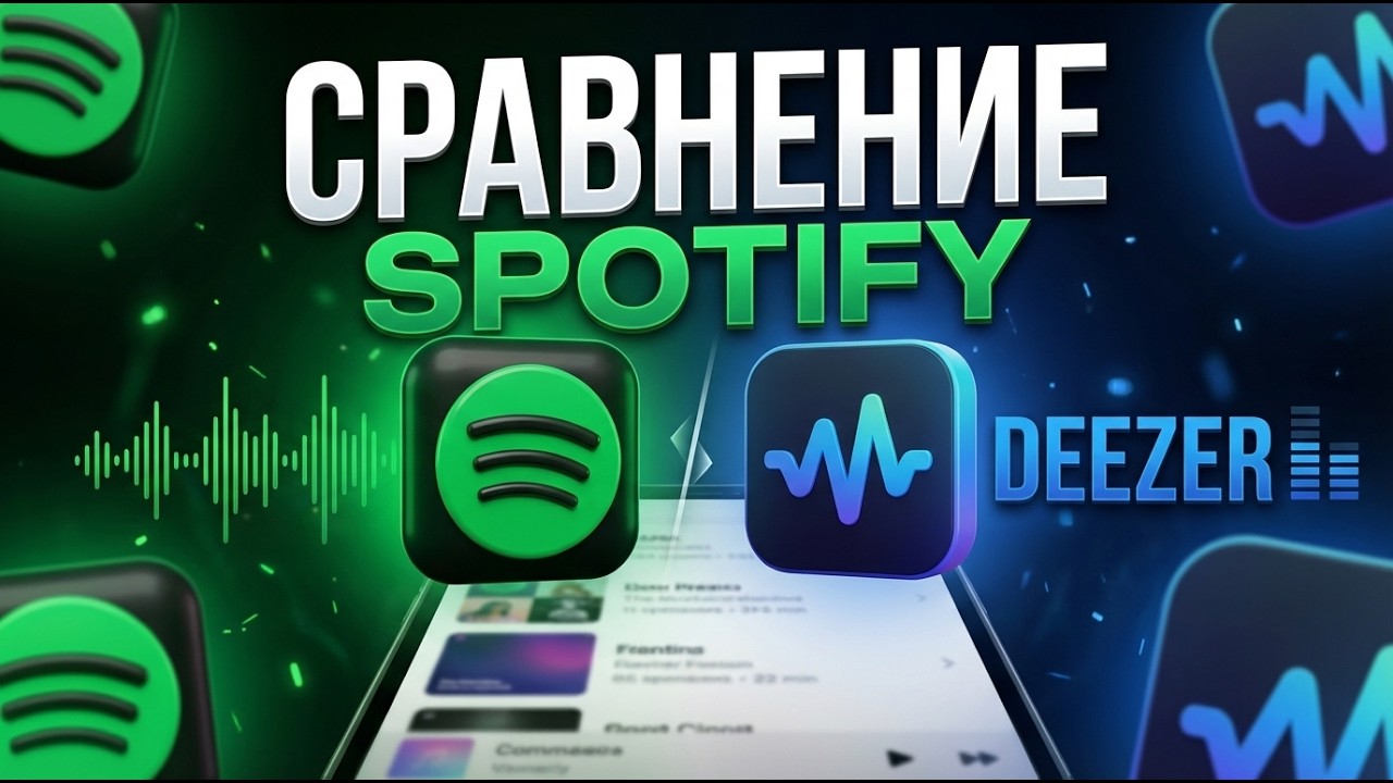 СРАВНЕНИЕ Spotify и Deezer в 2026 году! Какую платформу лучше выбрать для использования?
