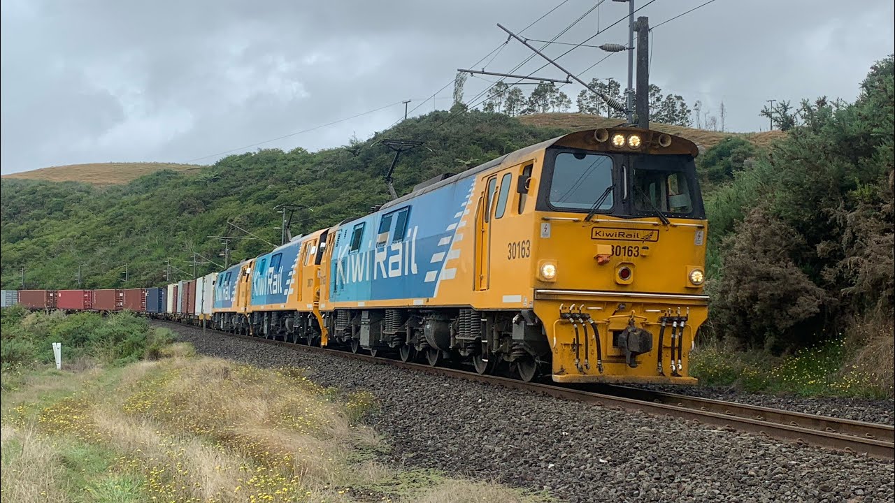 KiwiRail action in the Upper North Island - Summer 2024-25 (HD)