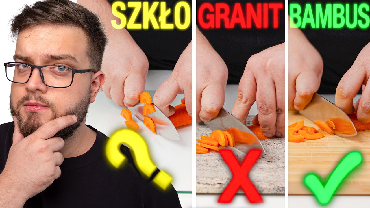 To są NAJGORSZE DESKI DO KROJENIA DLA TWOJEGO NOŻA