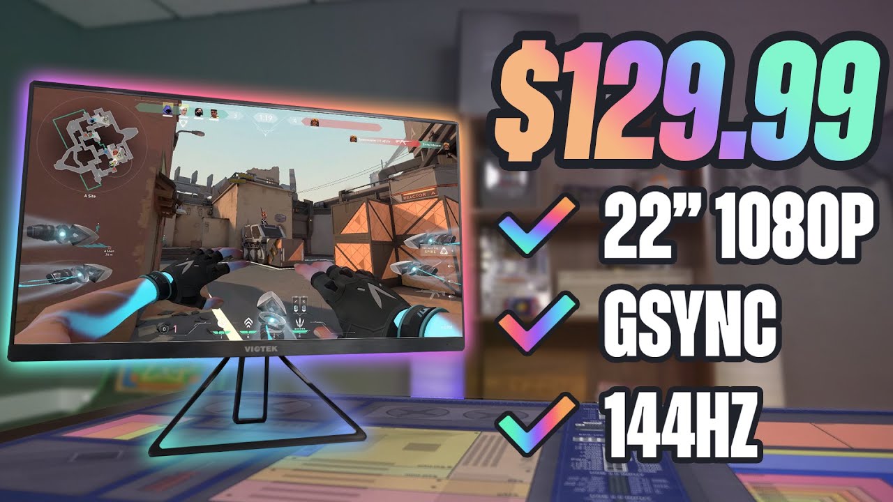 Top 4 GAMING Monitors Under $150