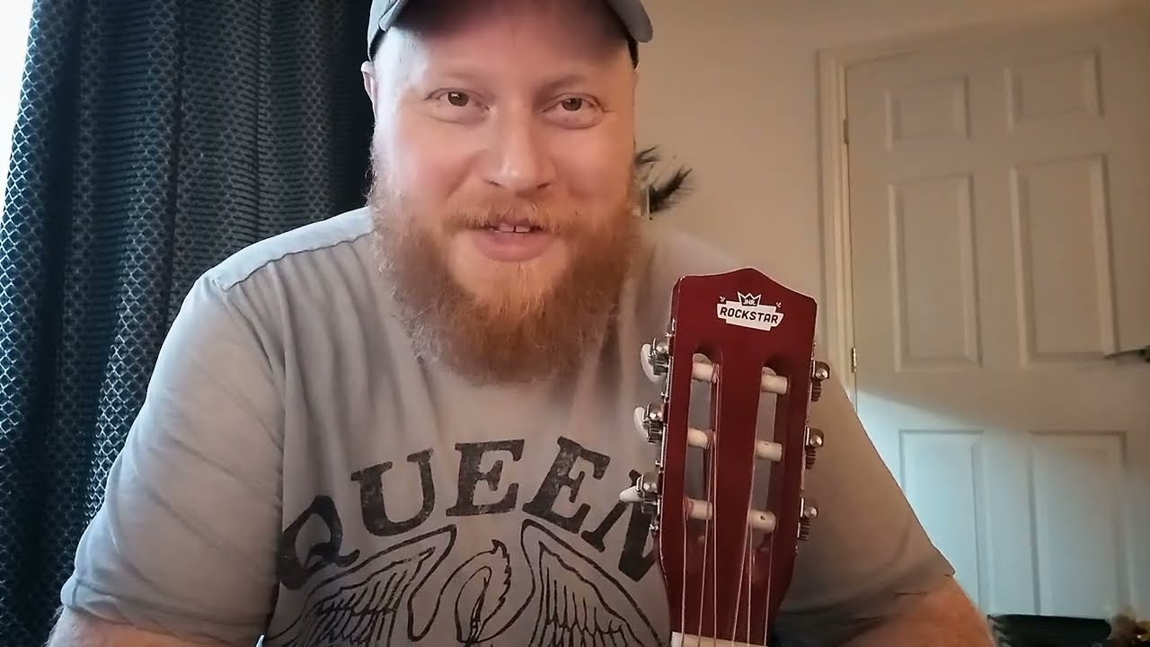 Can you make music with a £20 guitar?... (SPOILER) No