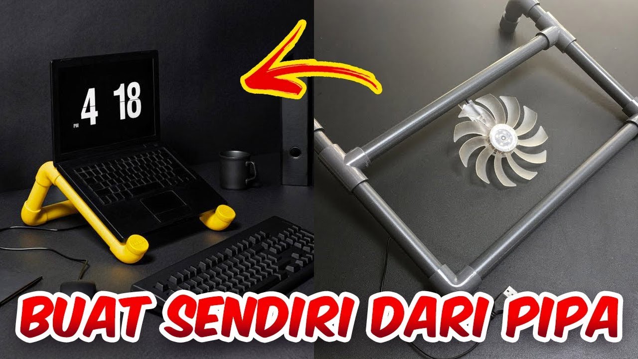 GAK SAMPE RP 50 RIBU!!! BEGINI CARA BIKIN AC BUAT LAPTOP YANG KEPANASAN