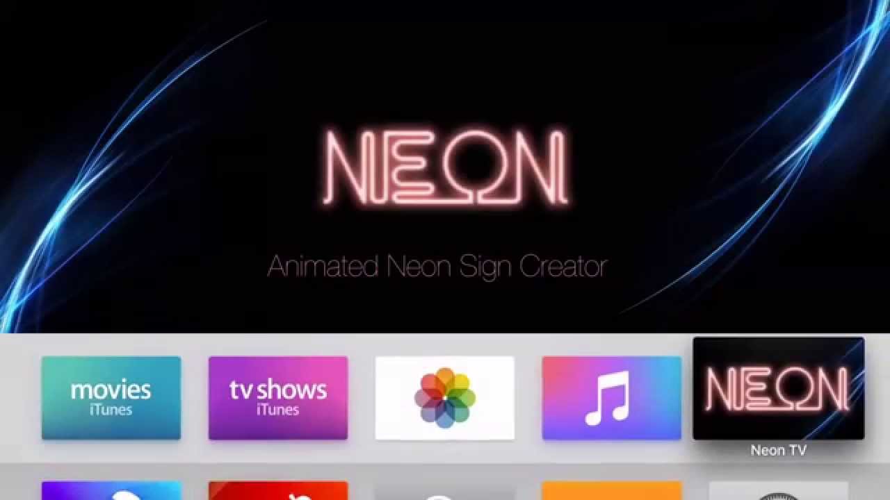 Neon TV for Apple TV (tvos) App Preview