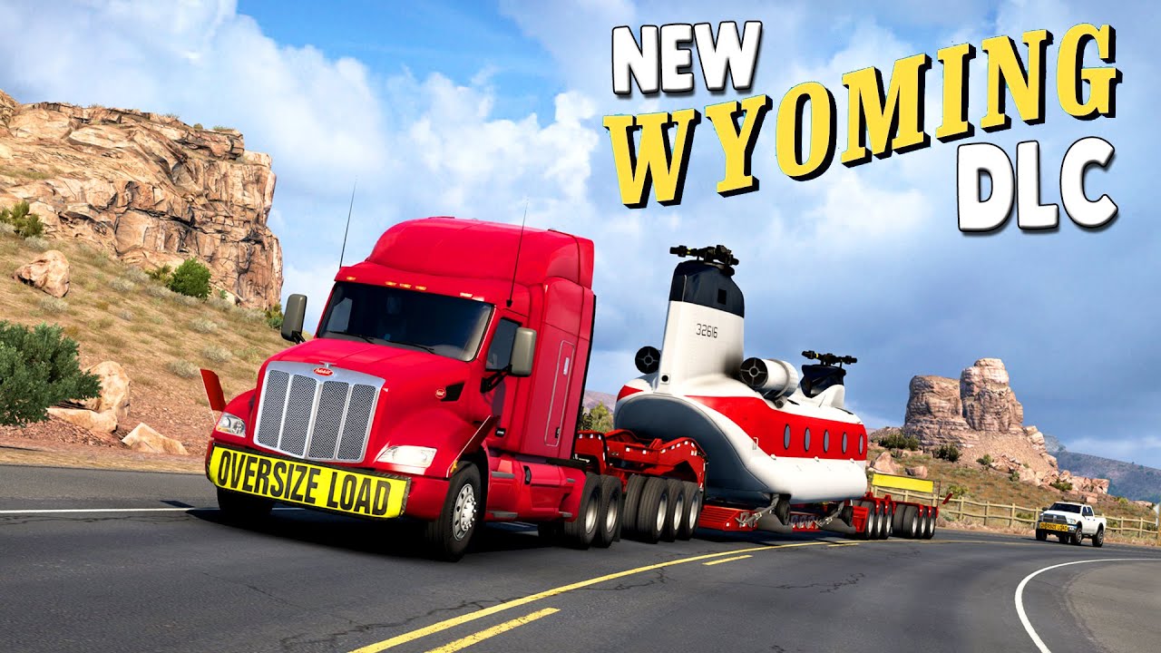 They FINALLY Added Another State to American Truck Simulator! | Wyoming DLC Map First Look & Update