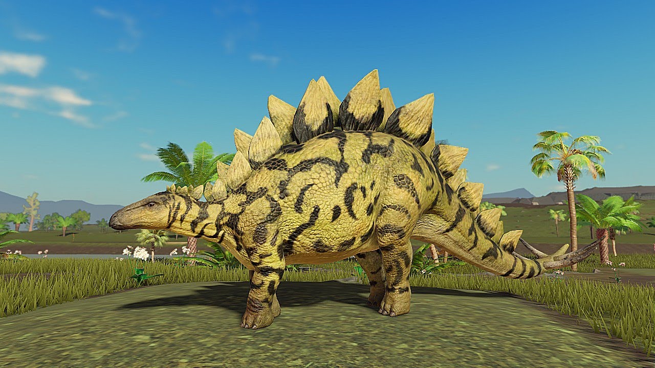 A vida de um STEGOSAURUS! de Filhote até Adulto! Dinosaur Life Roblox
