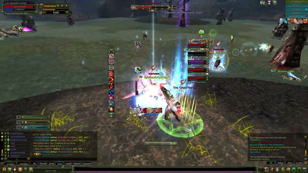 Felis Arkadan Yememe Knightonline