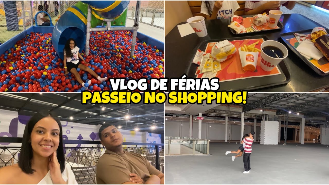 DIA DE PASSEIO NO SHOPPING | ÚLTIMOS DIAS DE FÉRIAS! 🥰