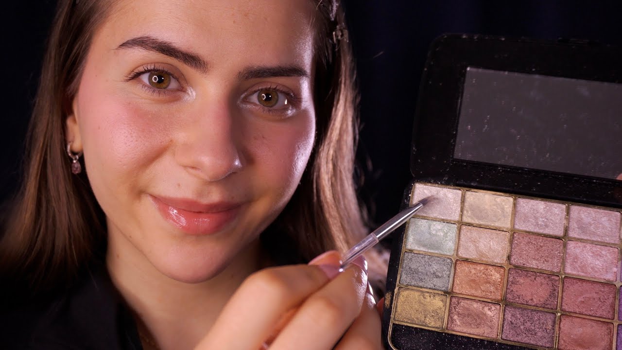 ASMR Mein Alltagsmakeup 💕 (ohne cuts)