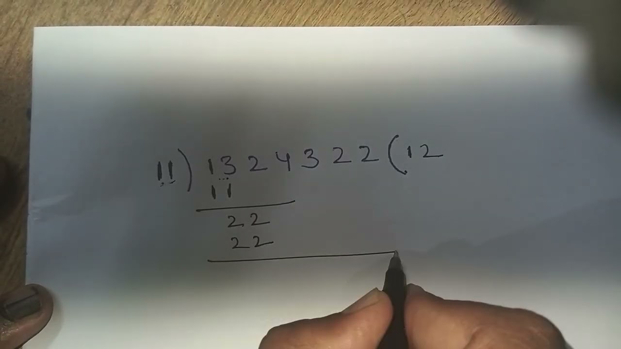 Division example