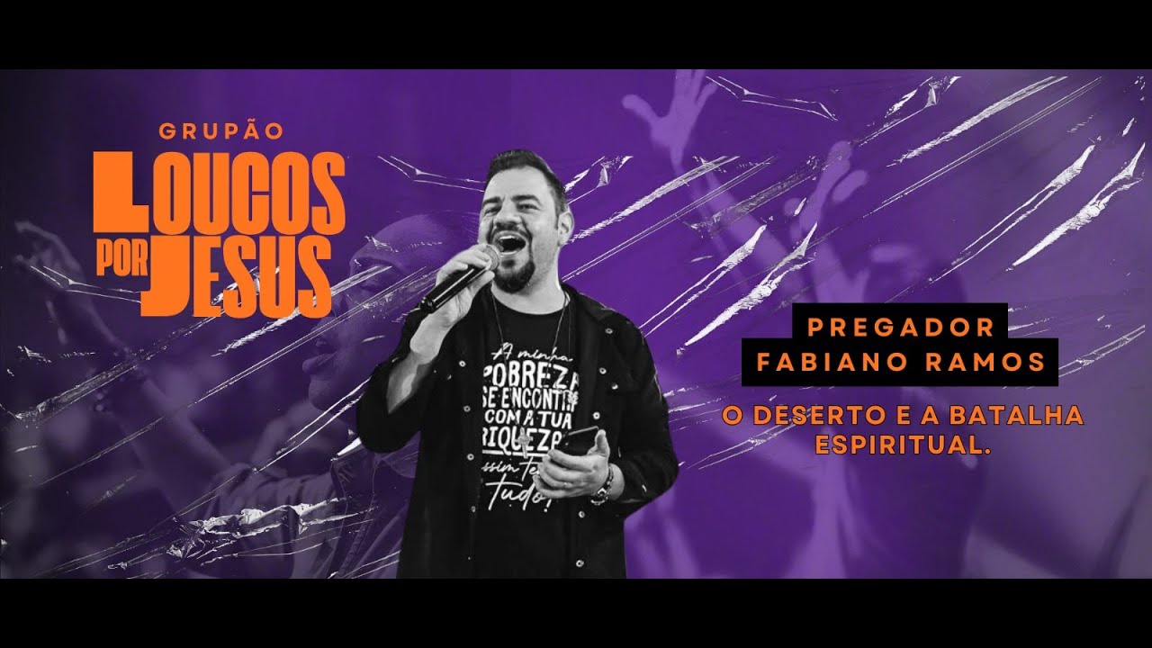 Grupão 20/02/2026 |AO VIVO|- O deserto e a bataha espiritual - Fabiano Ramos