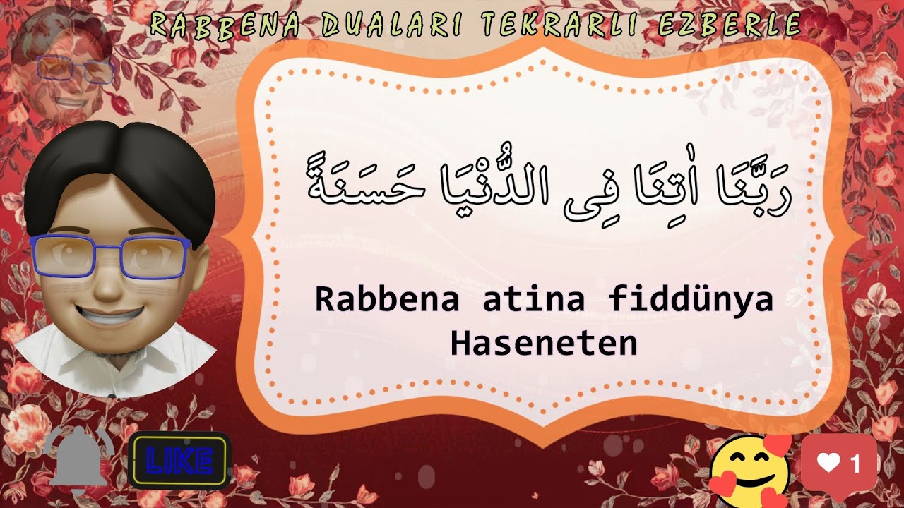 Rabbena duası ezberle Çocuklar için Rabbenağfirli duası ezberle Tekrarlı Abdullah ile Çok kolay