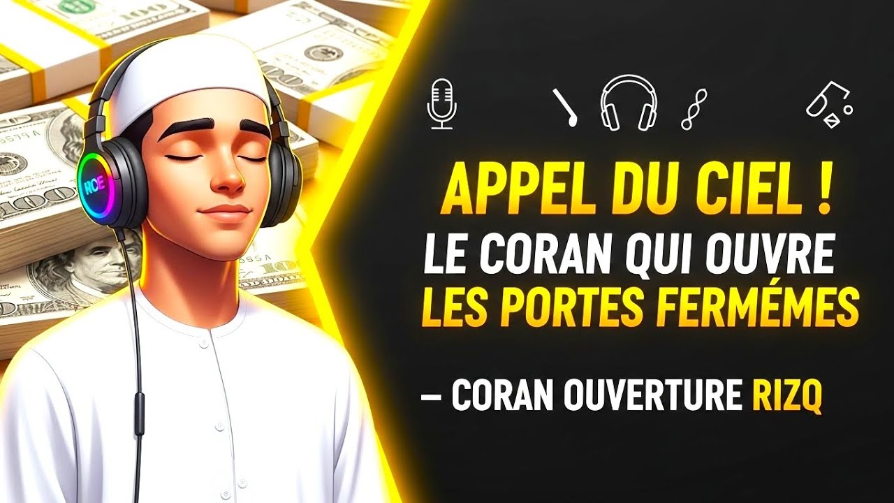 PROMESSE D’ALLAH ! LE CORAN QUI FAIT DESCENDRE LE RIZQ — CORAN PROMESSE DIVINE