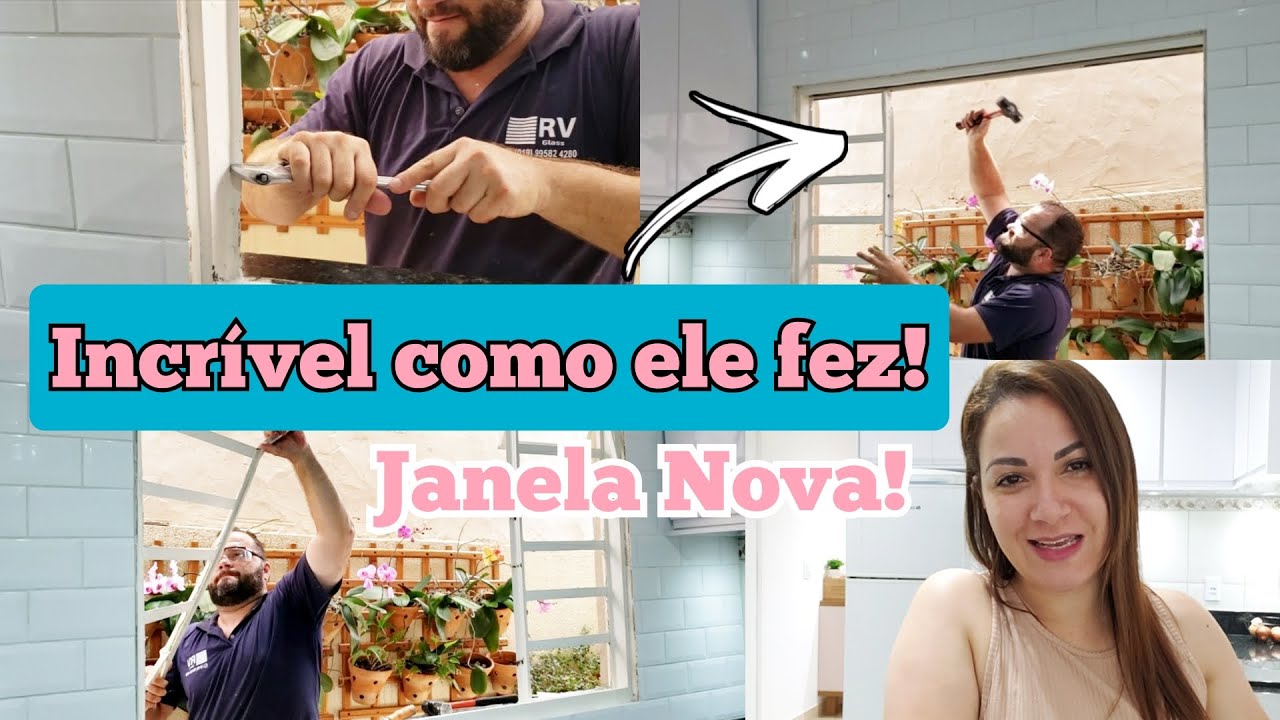 ELE TROCOU A JANELA SEM QUEBRAR A PAREDE 😍| QUE RESULTADO INCRÍVEL! | DIÁRIO DE REFORMA | FER DINIZ