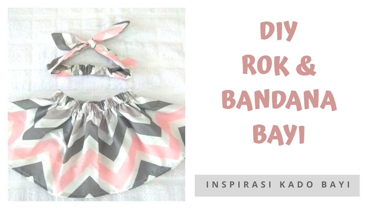 Cara Membuat Bandana Kelinci dan Rok untuk Kado Bayi Baru Lahir - Tutorial Headbands for babies