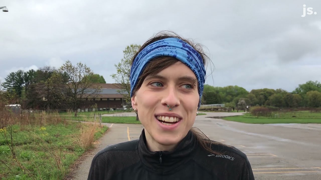 Emma Cameron competes as a transgender woman athlete