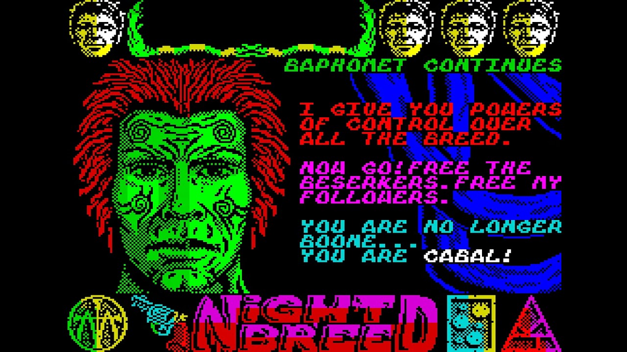 ZX Spectrum Longplay [236] Nightbreed: The Action Game (EU)