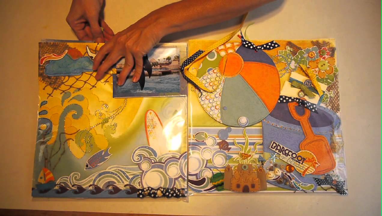 Interactive scrapbooking layout-Hidden Memories #8 by Cassia