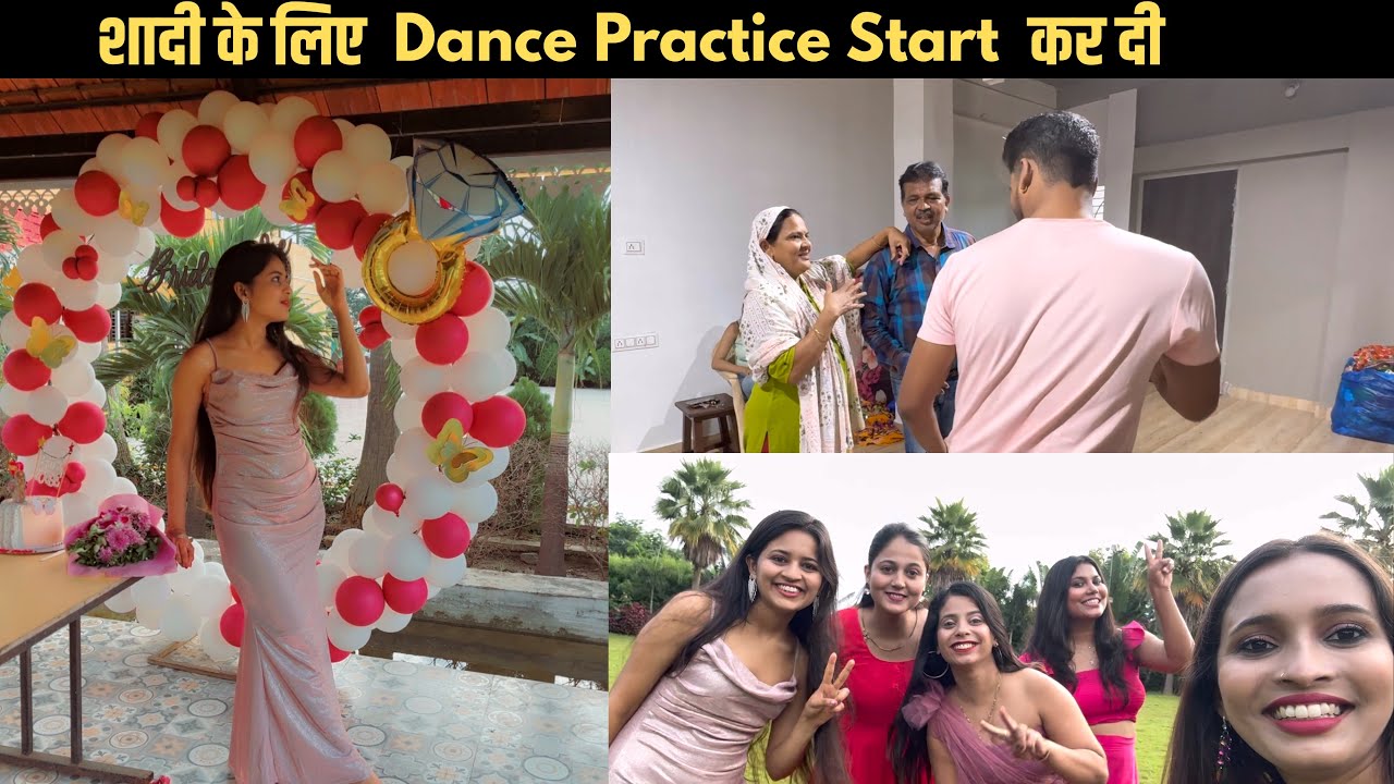 Shadi Ki Dance Practice Start Ho Gayi | My Bachelor's Party  | Indian Wedding Vlog