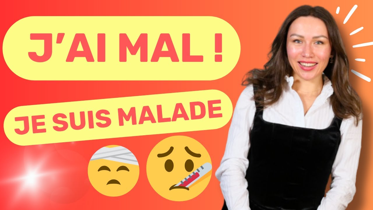 "J'ai mal" et "je suis malade" 🇷🇺 en russe
