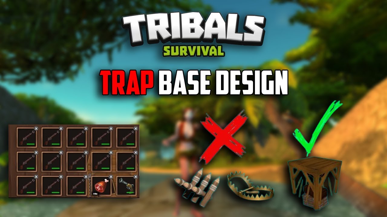 I Build a Trap Base in Tribals Io | Gaming DuliYa