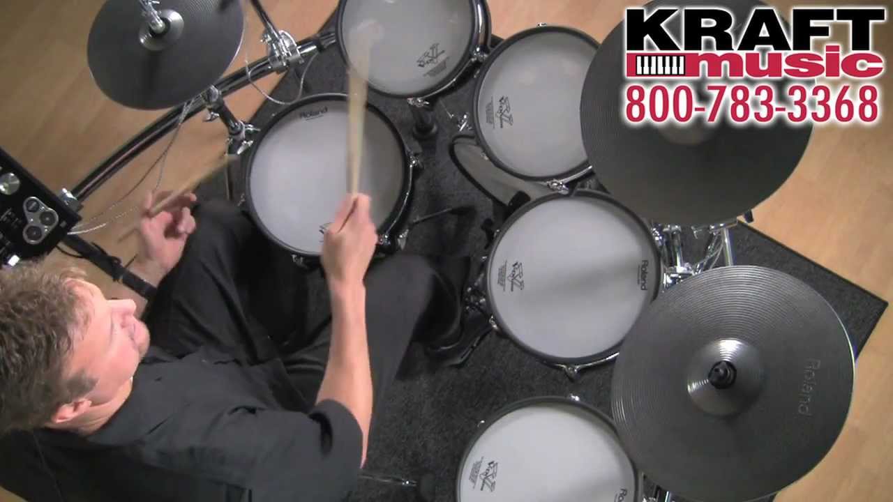 Kraft Music - Roland V-Pro TD-30K Demo with Steve Fisher