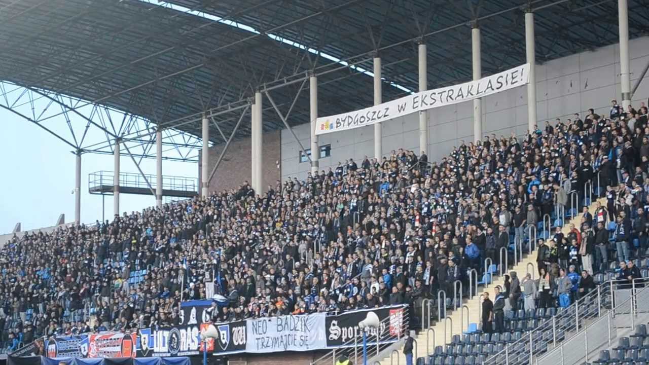 Zawisza Bydgoszcz-Korona Kielce. DOPING ZAWISZY !