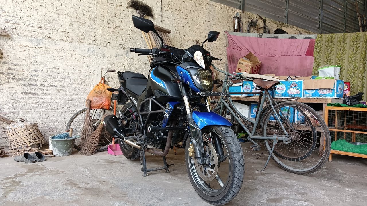 review Yamaha Byson/modif street touring//budget pelajar//