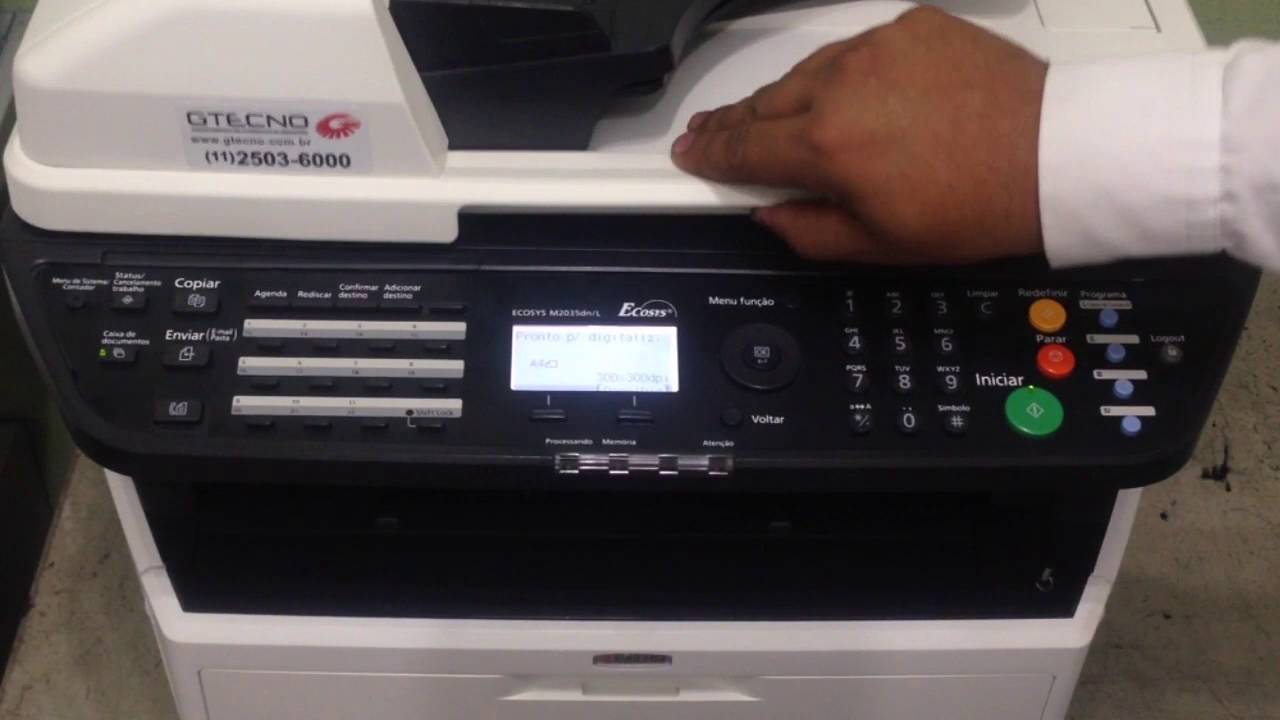 Escanear via pen drive – Kyocera M2035