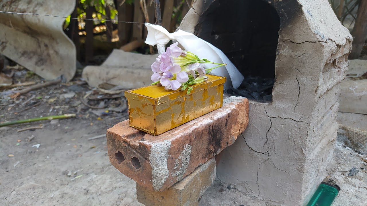 ส่งสการเผาศพตุ๊กแก โลงปิดทองคำ(ใช้ลูกหนูประชุมเพลิง)