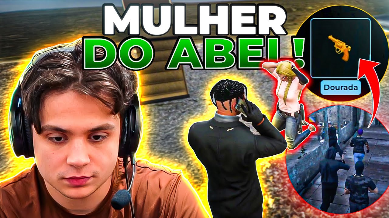 PAULINHO SEQUESTROU a MULHER DO ABEL e DESCOBRIU a SENHA do BUNKER!😱 GTA RP (Modder clips)
