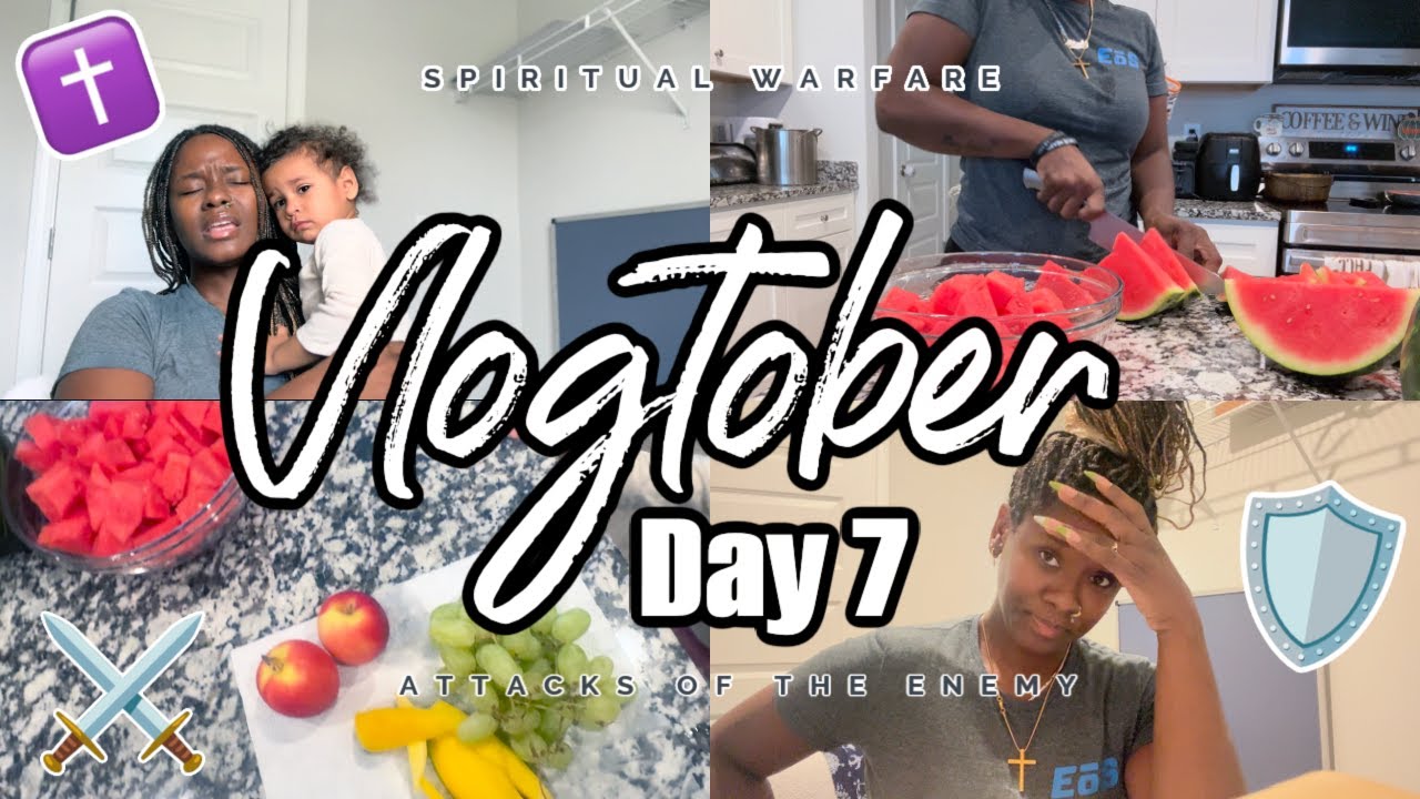 VLOGTOBER DAY 7: SPIRITUAL WARFARE! 🗡️✝️