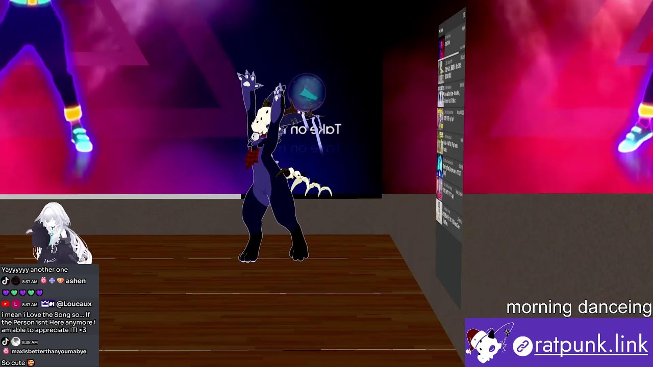 morning danceing