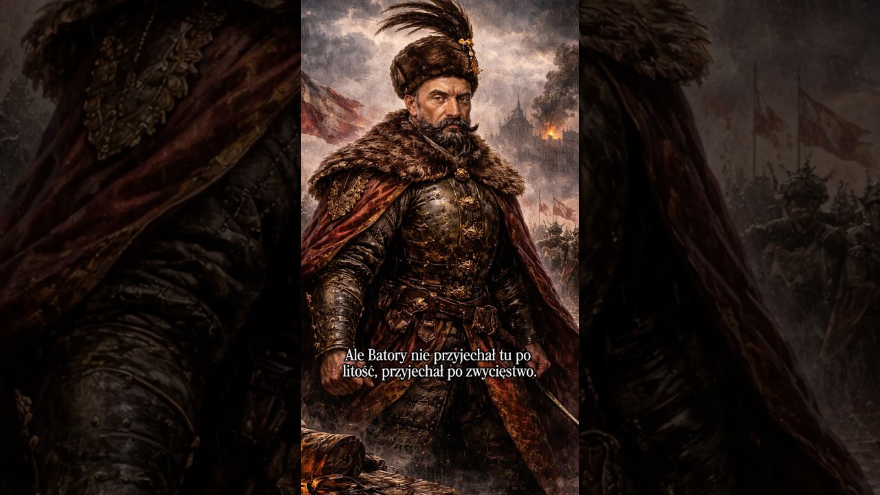 Batory wziął Połock i złamał potęgę Moskwy ⚔️ #historia #polska #batory #wojna #shorts