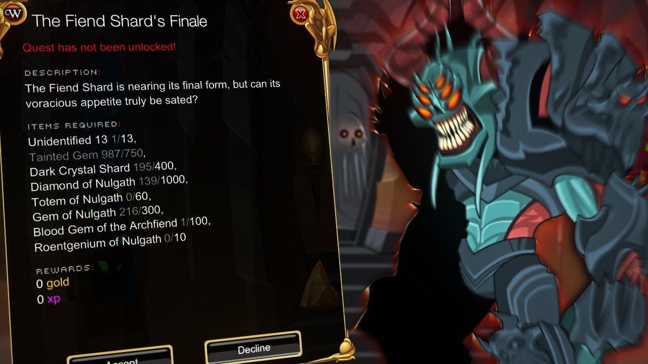 A TRISTE REALIDADE DO NOVO HARDFARM DO AQW...