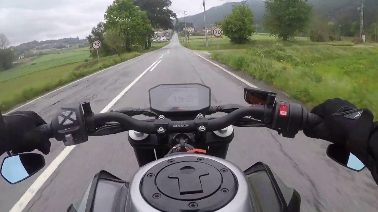 KTM 790 Duke SC Project S1 Decat ride [NO COMMENTARY]