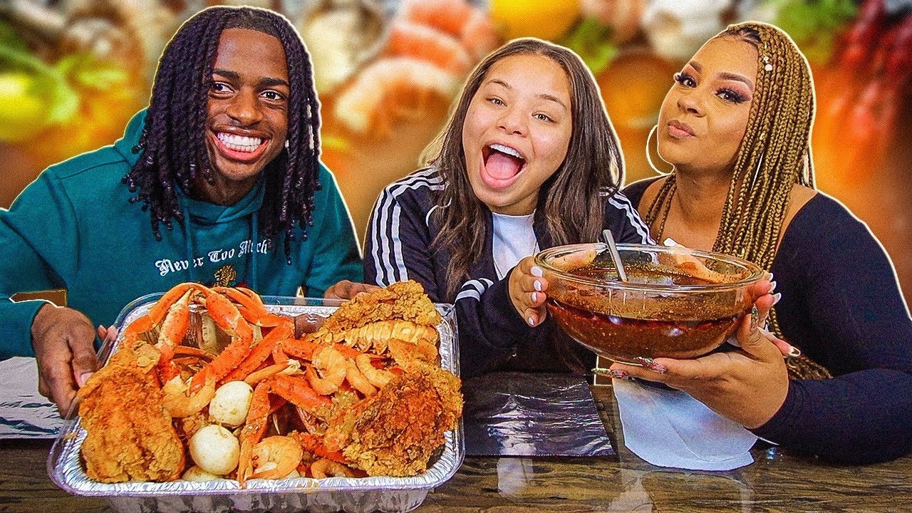 SEAFOOD BOIL (BLOVES SEAFOOD SAUCE) MUKBANG!!!