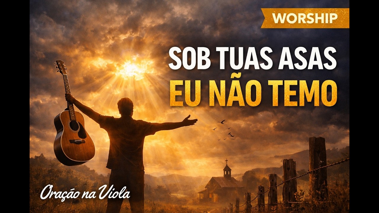 SALMO 91: Sob as Tuas Asas Eu Não Temo 🔥 (Worship Sertanejo de Proteção)