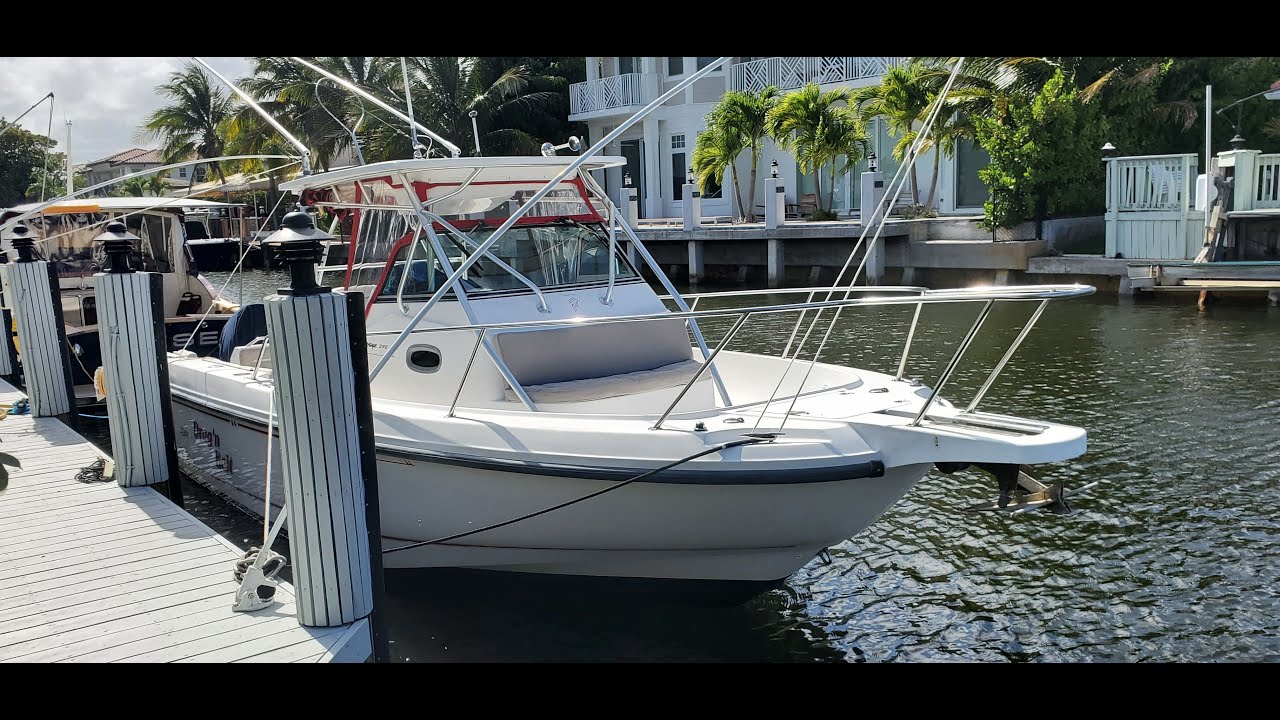 2003 Boston Whaler 290 Outrage Survey and Water Trial
