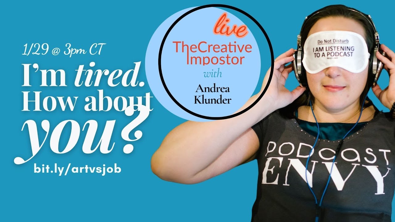 I'm tired. How about you? + Podcasting for Business 📱