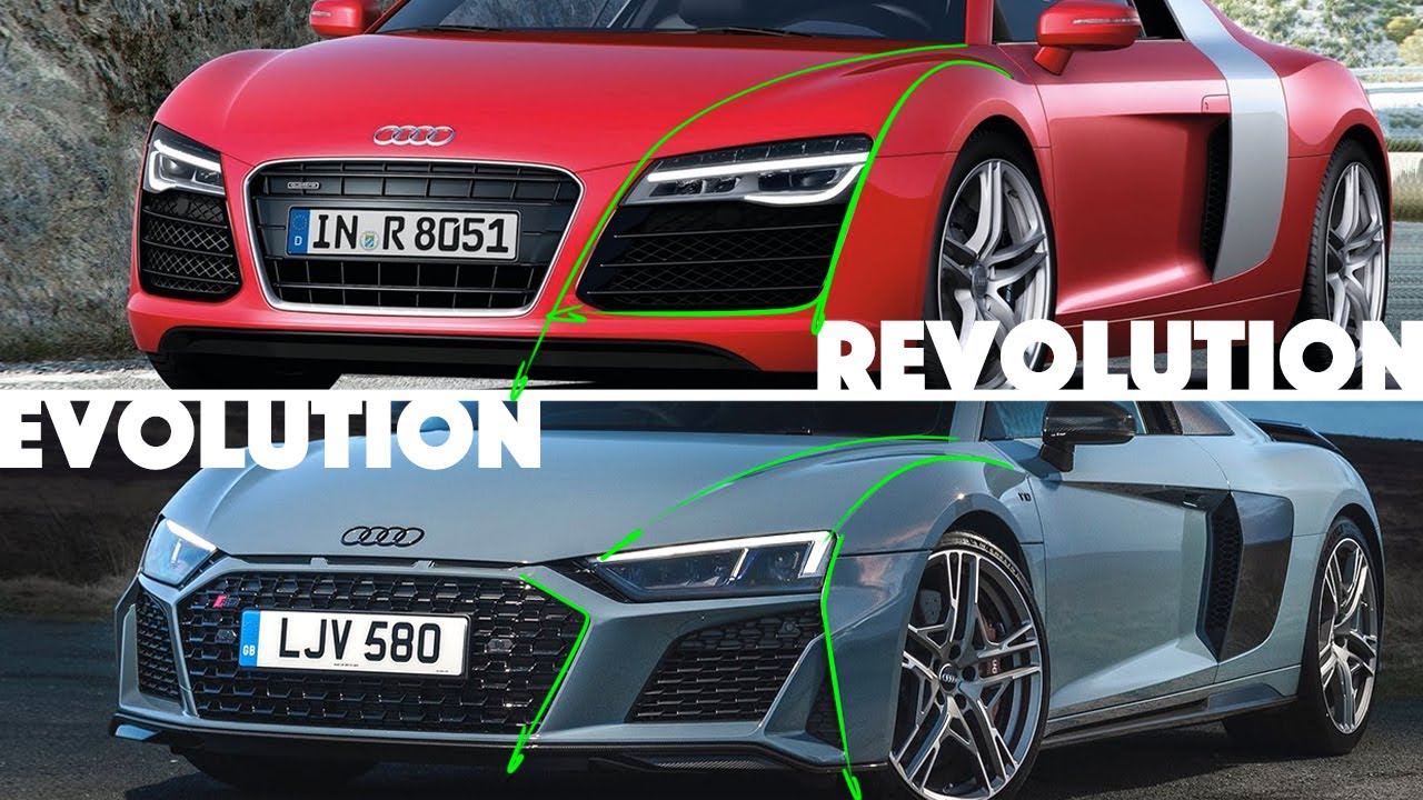 The old Audi R8 is better than the new Audi R8