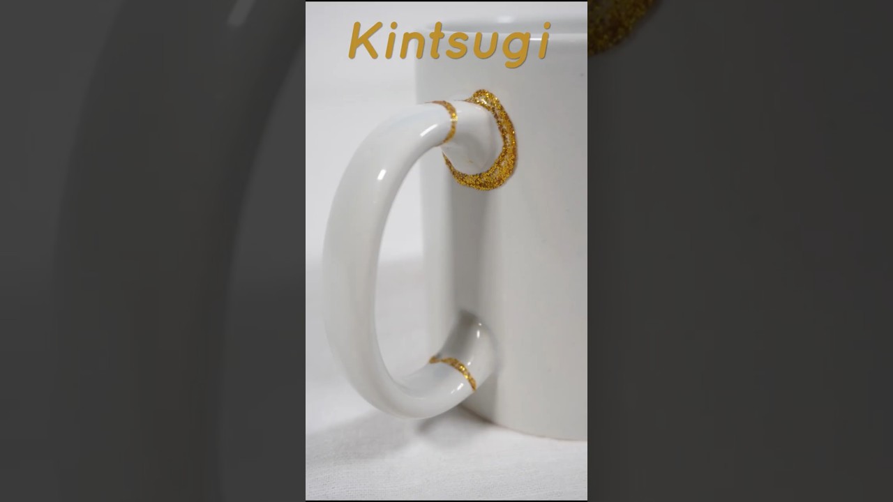 SNES Tasse reparieren #wabisabi #kintsugi #nachhaltigkeit #ebay #japaneseculture