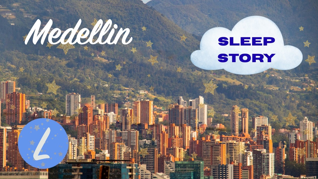 A Slow Day in Medellin | Calm Travel Story for Relaxation & Sleep