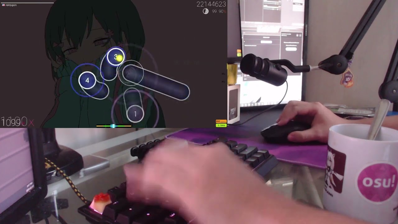 Iyowa feat. KAFU - Kyu-kurarin | osu!