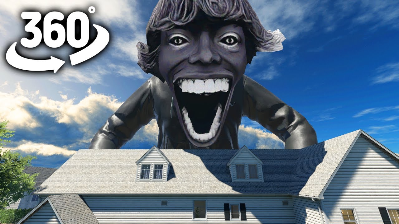 Giant SCP-067 in Village | 360° VR