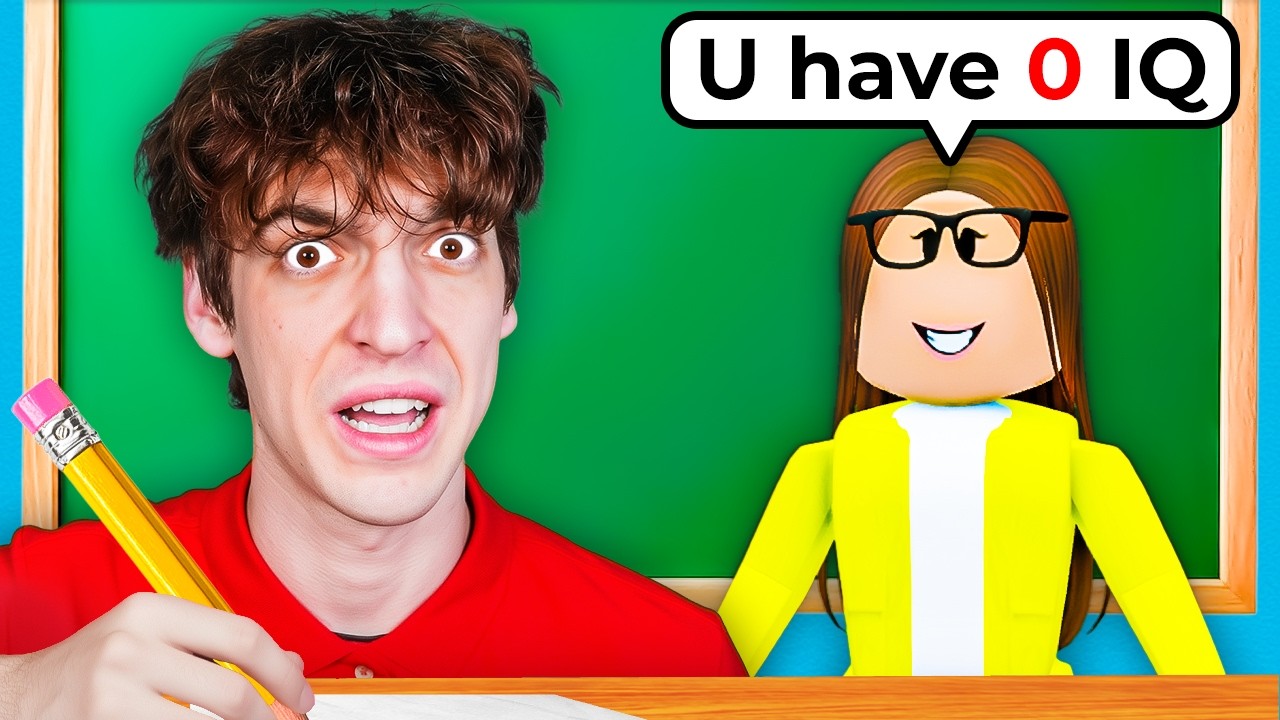 Я провалил тест на IQ в ROBLOX...