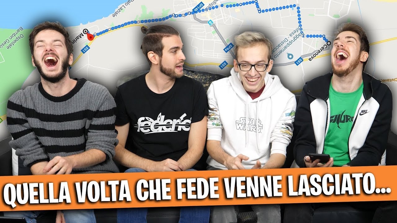 QUELLA VOLTA CHE FEDE È STATO LASCIATO IN AUTOSTRADA