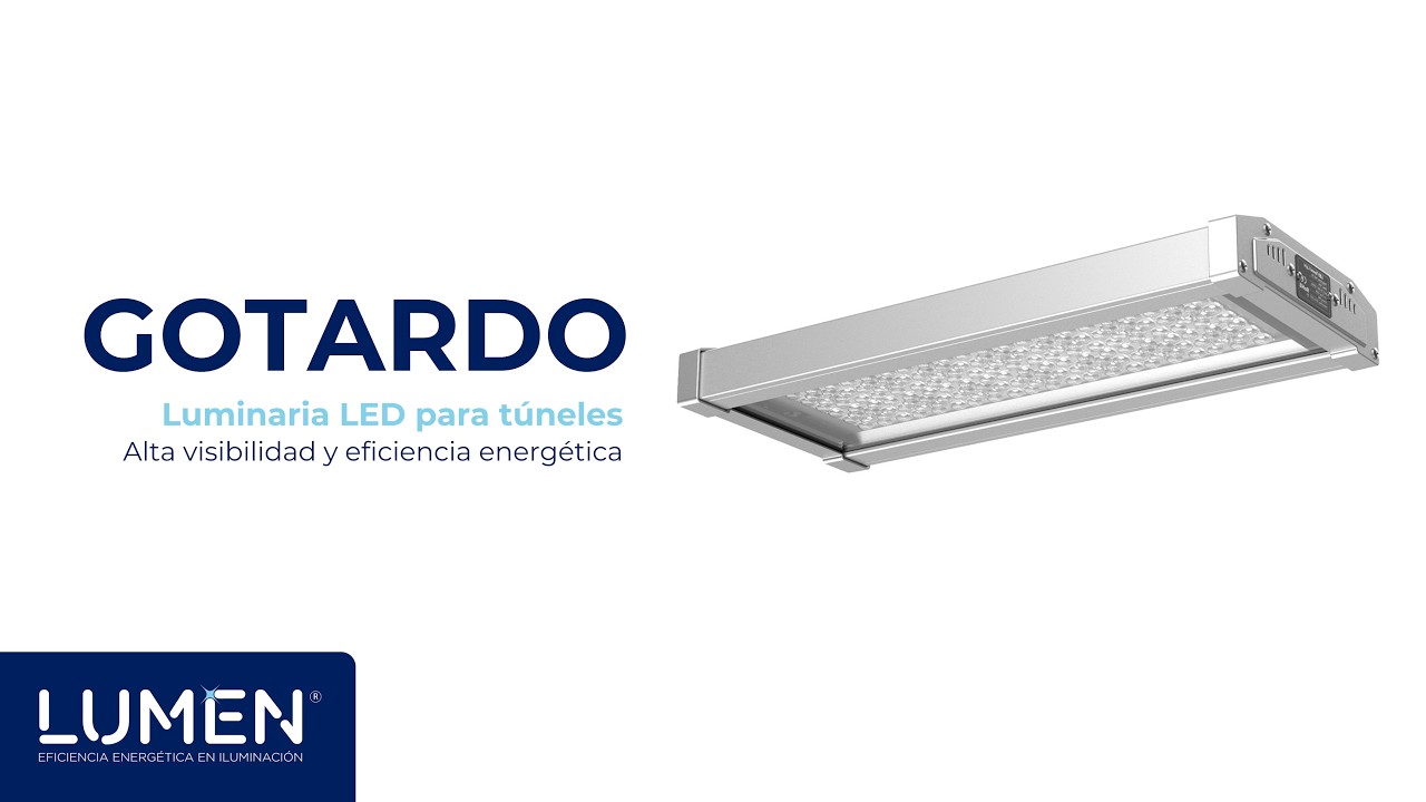 GOTARDO | Luminaria para túneles